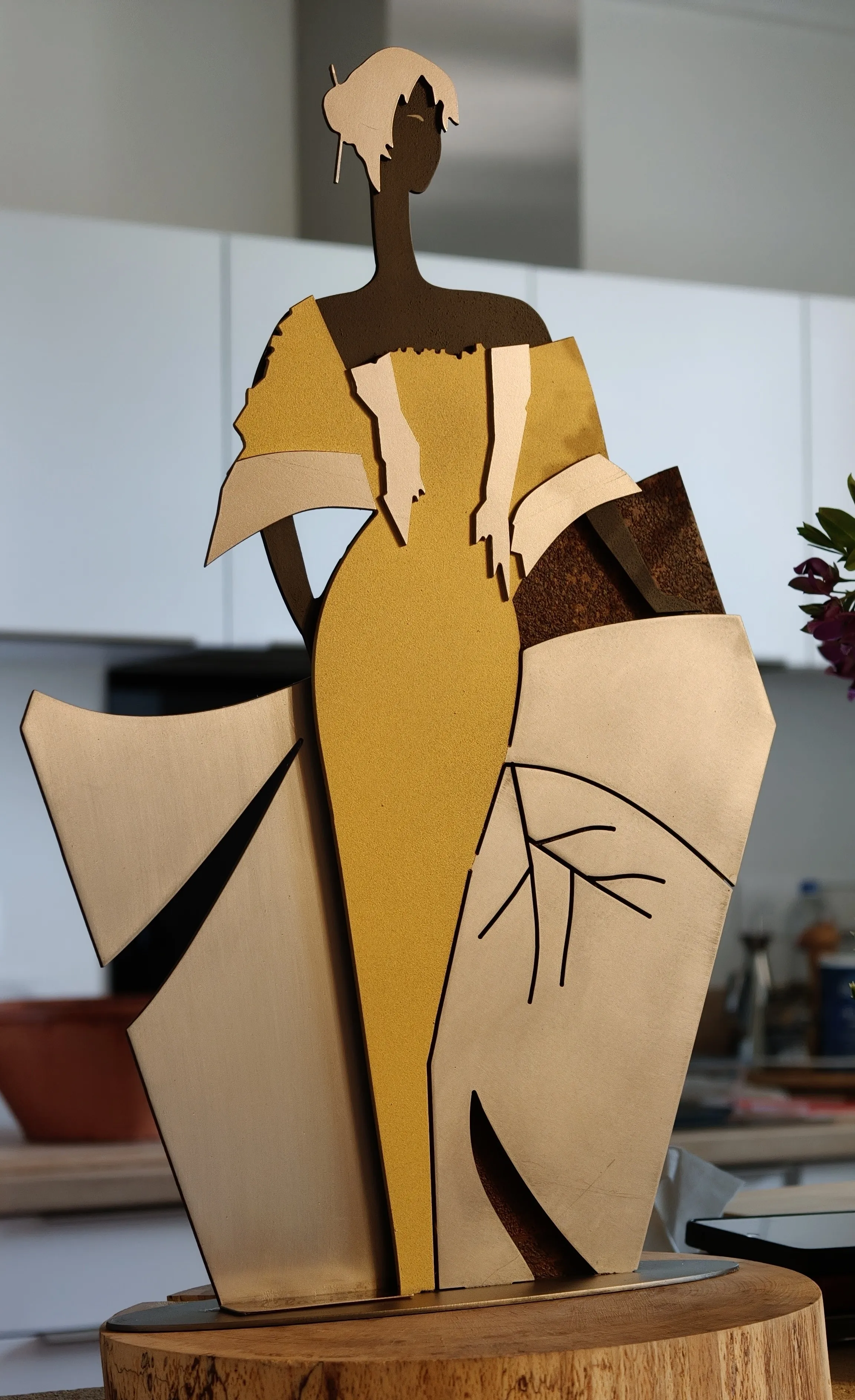 Statuettes 2.5D découpées au plasma